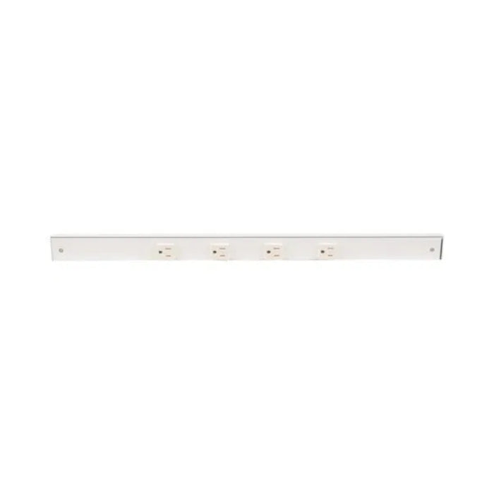 Task Lighting APT24 24" Tamper-Resistant Single Receptacle Angle Power Strip