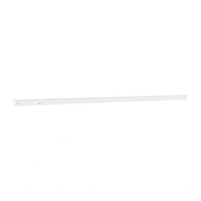 Task Lighting APT72 72" Tamper-Resistant Single Receptacle Angle Power Strip - White