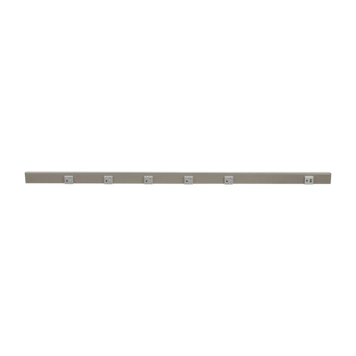 Task Lighting APTU 42" Slim Angle Power Strip with USB-A/C