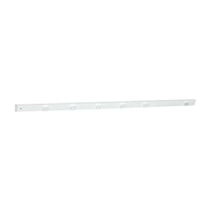 Task Lighting APTU 48" Slim Angle Power Strip with USB-A/C - White/Right