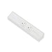 American Lighting ATOM 10" 120V AC Power Strip - White