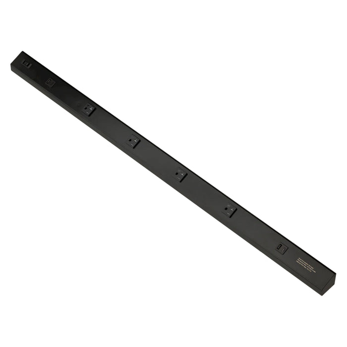 American Lighting ATOM 40" 120V AC Power Strip - Black