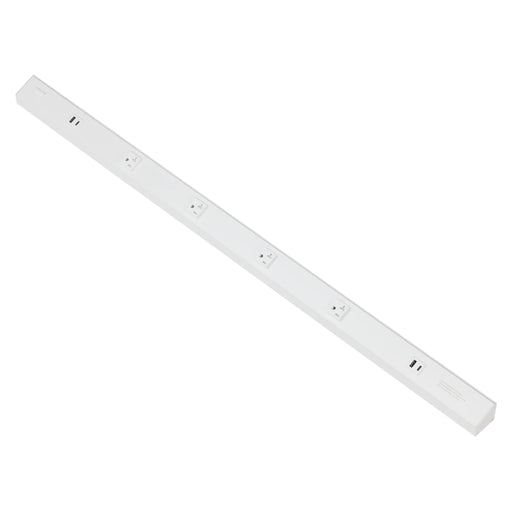 American Lighting ATOM 40" 120V AC Power Strip - White