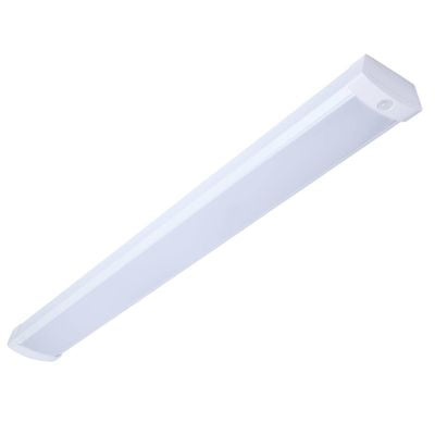 Nuvo 65-1215 4ft 39W LED Ceiling Wrap with Motion Sensor, CCT Selectable, White, 120-277V