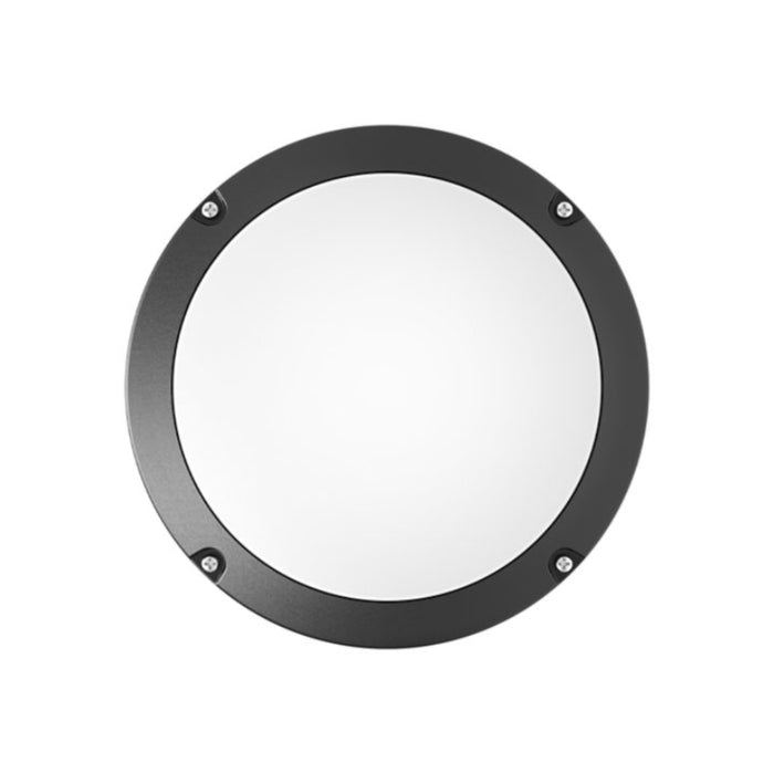 Halo BKHD 18W/24W/30W LED Decorative Outdoor LED Wall Lights w/ Photocell & Dusk to Dawn, 5CCT & Lumens Selectable, 120-277V