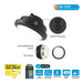 Halo BKHD 18W/24W/30W LED Decorative Outdoor LED Wall Lights w/ Photocell & Dusk to Dawn, 5CCT & Lumens Selectable, 120-277V