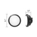 Halo BKHD 18W/24W/30W LED Decorative Outdoor LED Wall Lights w/ Photocell & Dusk to Dawn, 5CCT & Lumens Selectable, 120-277V