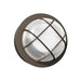 Westgate BKRD 9W/12W/15W LED Round Bulkheads with Photocell, 120-277V, 3CCT Selectable - Bronze