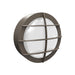 Westgate BKRF 9W/12W/15W LED Round Bulkheads with Photocell, 120-277V, 3CCT Selectable - Bronze