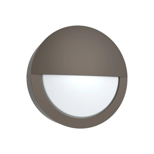 Westgate BKRN 9W/12W/15W LED Round Bulkheads with Photocell, 120-277V, 3CCT Selectable - Bronze