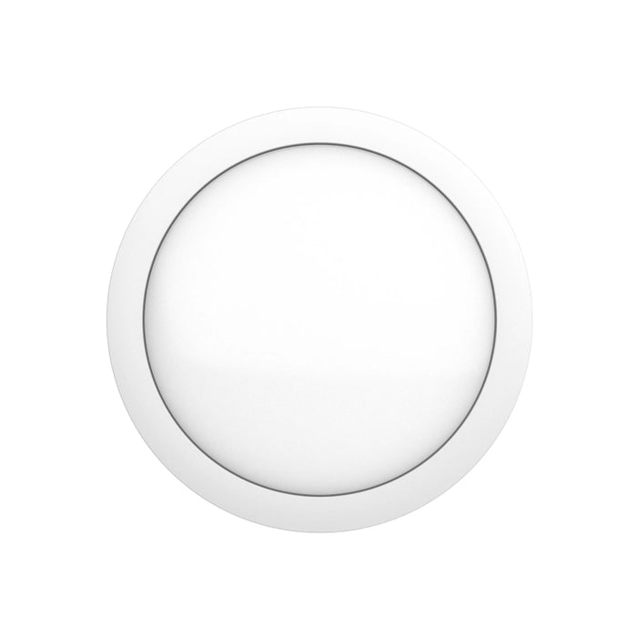 Westgate BKR 36W/48W/60W LED Round Flat Bulkhead with Photocell, 120-277V, 3CCT Selectable