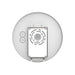 Westgate BKR 36W/48W/60W LED Round Flat Bulkhead with Photocell, 120-277V, 3CCT Selectable