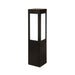 Westgate BOL-602-26-S-MCTP 26" Tall 10W/18W/25W LED Square Bollard, 3500K/4000K/5000K Selectable, 120-277V - Bronze
