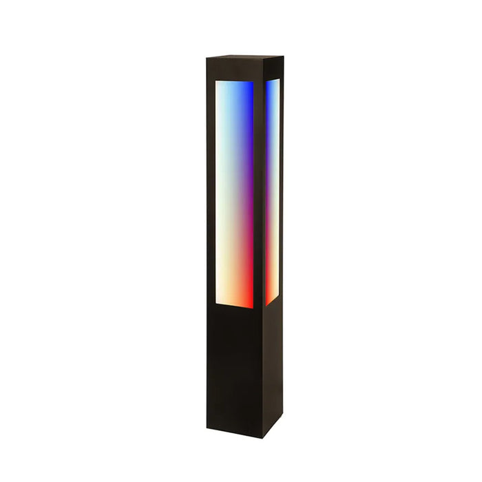Westgate BOL-602-40-S-RGBW 40" Tall 34W LED Square Bollard, RGBW, 120-277V - Bronze