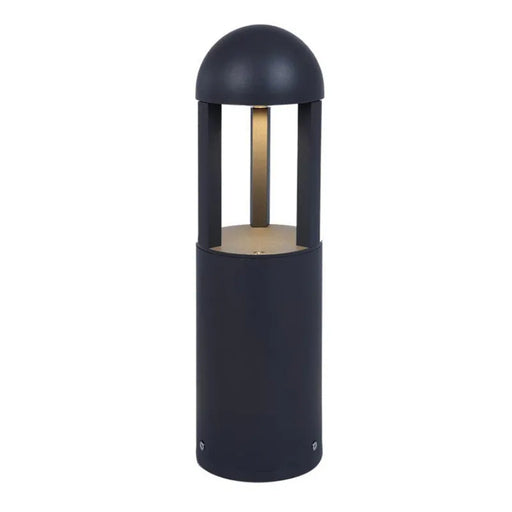 Westgate BOL-608RD LED Round Bollard, Power & 3CCT Selectable, 120-277V - Black/16"