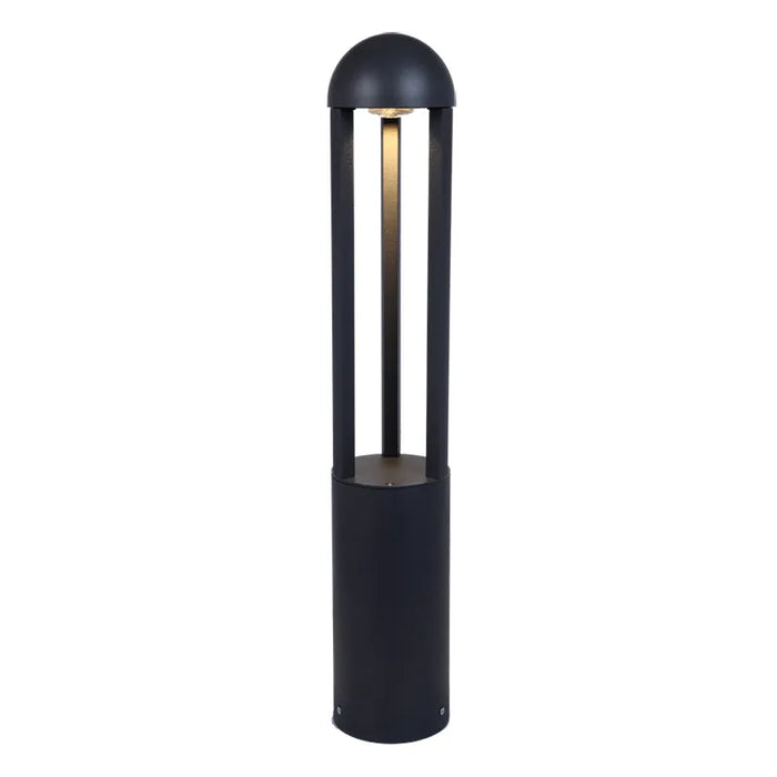 Westgate BOL-608RD LED Round Bollard, Power & 3CCT Selectable, 120-277V - Black/41"