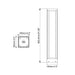 Westgate BOL-670 32" 14W/19W/24W LED Bollard Light, 5CCT Selectable, 1020 LM, 120-277V