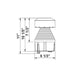 Westgate BOL-G2-135-4Z 14W/19W/24W LED G2 Round Modular Bollard Head