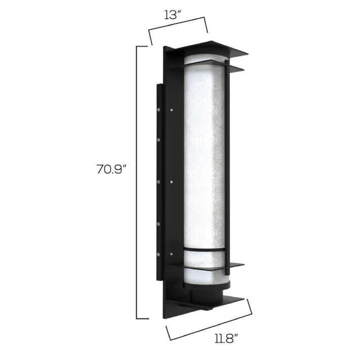 Sarin Colossal 25W 71" Tall LED Outdoor Wall Sconce