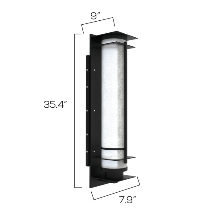 Sarin Colossal 10W 35" Tall LED Outdoor Wall Sconce