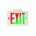 Bodine BXBW1 BeamGuide LED Exit Sign, without FirstLink, Universal Face