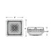 Westgate CGL 40W LED Garage/Canopy Light, 120-277V