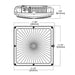 Lumark CLCS30S-PC 50W/76W/100W/120W LED Canopy, 3CCT Selectable, 120-347V
