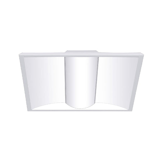 Columbia CLT22 2x2 CLT 23W/27W/38W LED Center Lens Troffer, 3CCT & Lumen Selectable, 120-347V