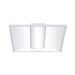 Columbia CLT22 2x2 CLT 23W/27W/38W LED Center Lens Troffer, 3CCT & Lumen Selectable, 120-347V