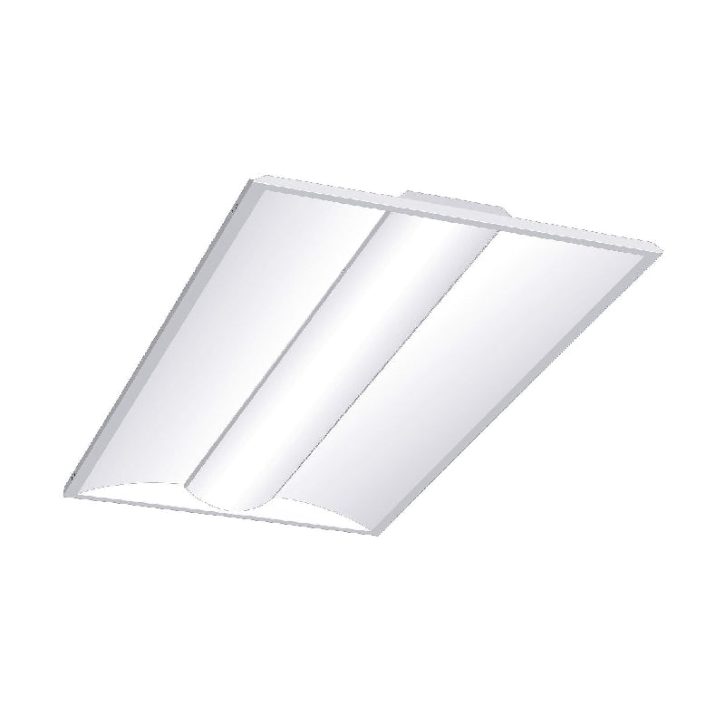 Columbia CLT24 2x4 CLT 25W/35W/45W LED Center Lens Troffer, 3CCT & Lum