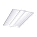Columbia CLT24 2x4 CLT 25W/35W/45W LED Center Lens Troffer, 3CCT & Lumen Selectable, 120-347V