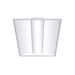 Columbia CLT24 2x4 CLT 25W/35W/45W LED Center Lens Troffer, 3CCT & Lumen Selectable, 120-347V