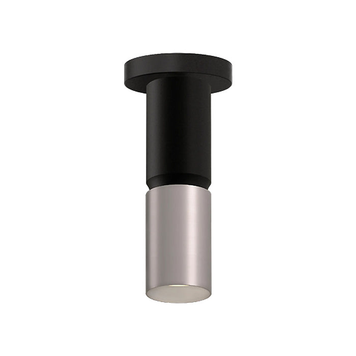 Westgate CMC3-2TONE 3" 9W / 12W / 15W LED 2-Tone Architectural Ceiling Cylinder, 3000K / 4000K / 5000K Selectable, 120–277V - Black/Brushed Nickel