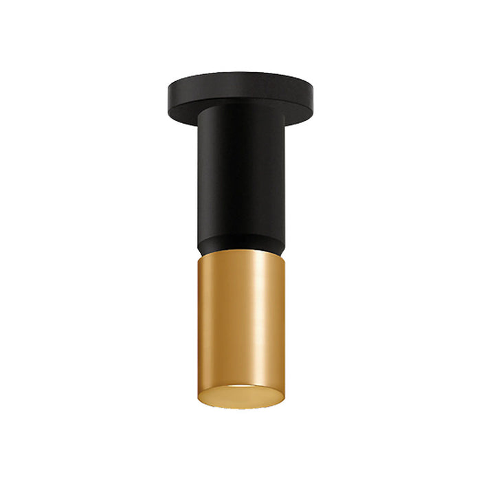 Westgate CMC3-2TONE 3" 9W / 12W / 15W LED 2-Tone Architectural Ceiling Cylinder, 3000K / 4000K / 5000K Selectable, 120–277V - Black/Gold