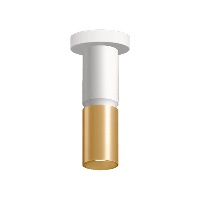 Westgate CMC3-2TONE 3" 9W / 12W / 15W LED 2-Tone Architectural Ceiling Cylinder, 3000K / 4000K / 5000K Selectable, 120–277V - White/Gold