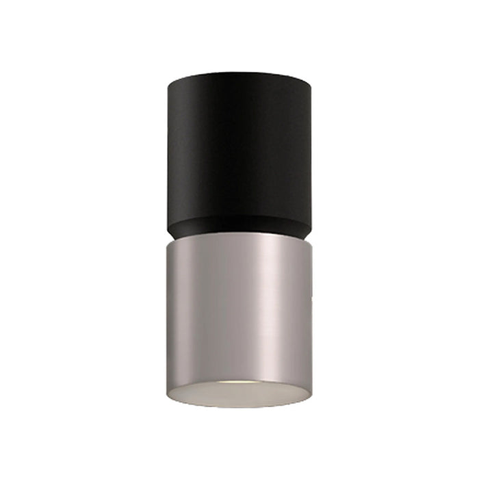 Westgate CMC4-2TONE 4" 12W / 16W / 20W LED 2-Tone Architectural Ceiling Cylinder, 3000K / 4000K / 5000K Selectable, 120–277V - Black/Brushed Nickel