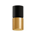 Westgate CMC4-2TONE 4" 12W / 16W / 20W LED 2-Tone Architectural Ceiling Cylinder, 3000K / 4000K / 5000K Selectable, 120–277V - Black/Gold