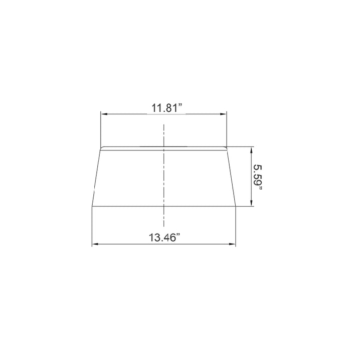 Westgate CMC4-FS14 CMC4 14" Flat Shade