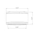 Westgate CMCW Series LED IP65 Surface Mount LED Cylinder Downlight, 3CCT Selectable, 120V, 36° Beam 