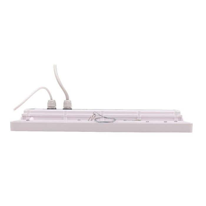 Columbia C65-1-LSCS 1-ft 110W/130W/165W LED Linear Wet Location High Bay, Lumen & 2CCT Switchable, 120-277V, 0-10V Dimming