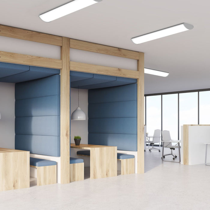 Columbia CRW4 4-ft 27W/33W/40W LED Round Wrap, CCT Selectable