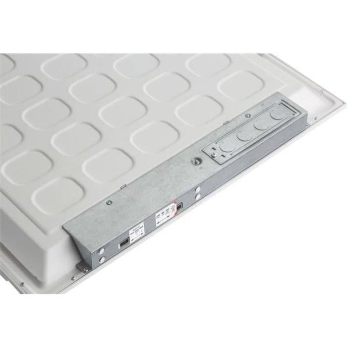 Lithonia CPX 2x2 LED Switchable Panel with Emergency Battery, 3500K/4000K/5000K Switchable, 2500LM/3200LM/4000LM Switchable, 80+CRI, 120-277V