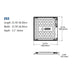 Lithonia CPX3P 2x2 LED Three Pane Panel, 3CCT & Lumens Selectable, 120-347V