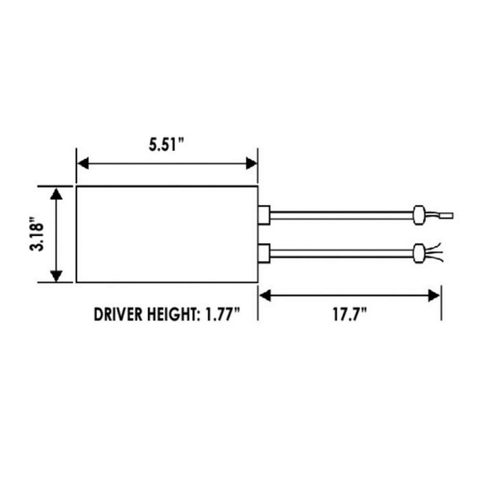 Westgate CRL-EGN 54W LED Light Engine & Driver Unit