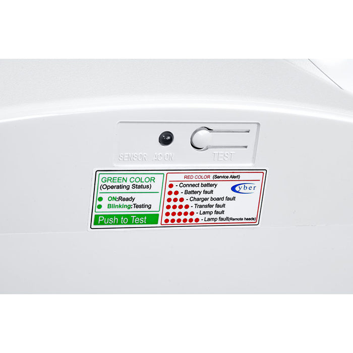 Compass CU2HL High Lumen LED Emergency Light, White, 550 Lumens