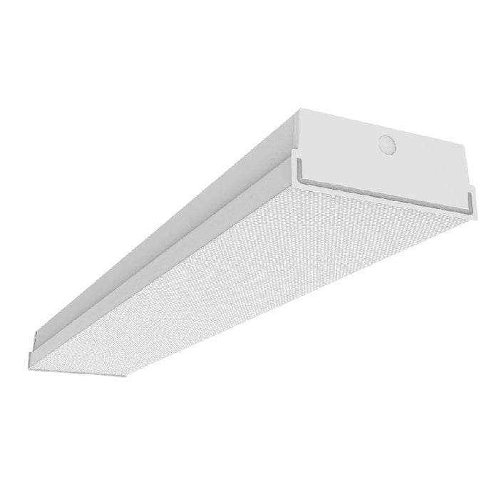 Columbia CWP4-A 4-ft LED Wraparound, 3CCT & Lumen Switchable