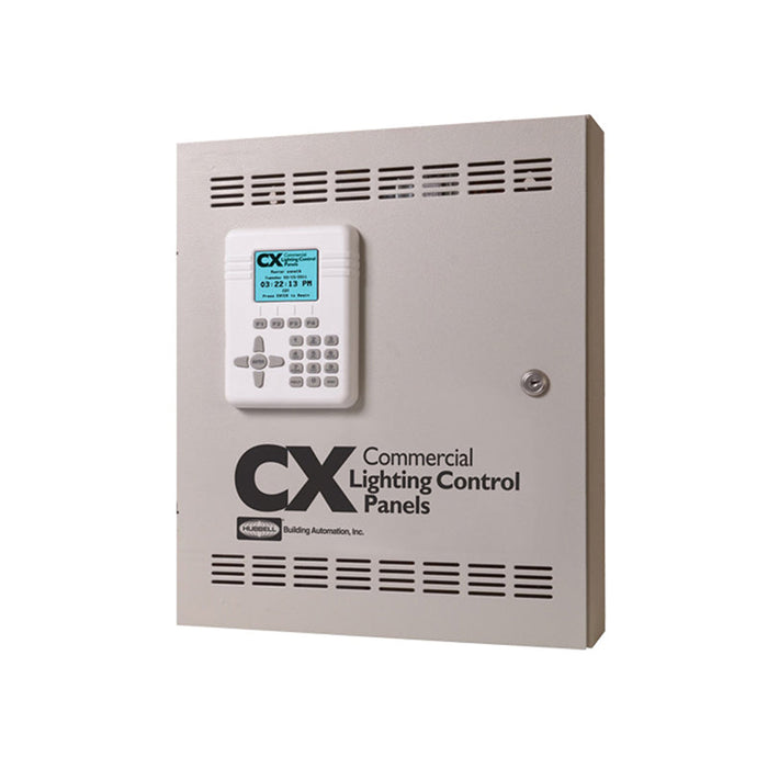 NX Lighting Controls CX082S082NM 8 Relay Spaces Control Panel, 1-Pole Elect. Held N.O. Relays