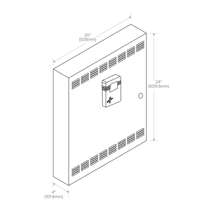 NX Lighting Controls CX162S162NM 16 Relay Spaces Control Panel, 1-Pole Elect. Held N.O. Relays