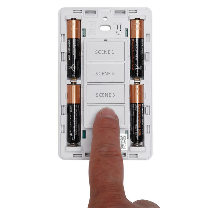 NX Lighting Controls NXC-WWD2-4SM Wireless Scene Switch, Surface Mount