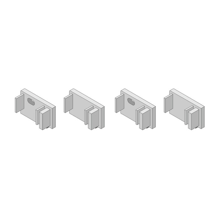 Diode LED Mud-In Single Flange Channel - Accessory Pack